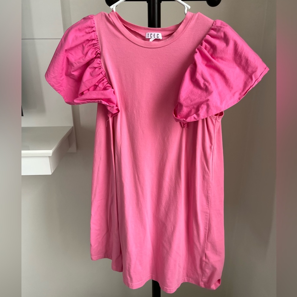Two toned Pink short Dress